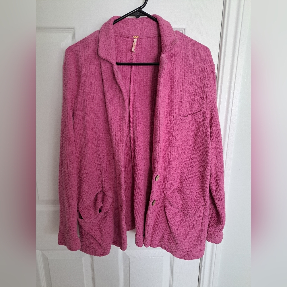 Free People Like A Cloud Cotton Blazer
